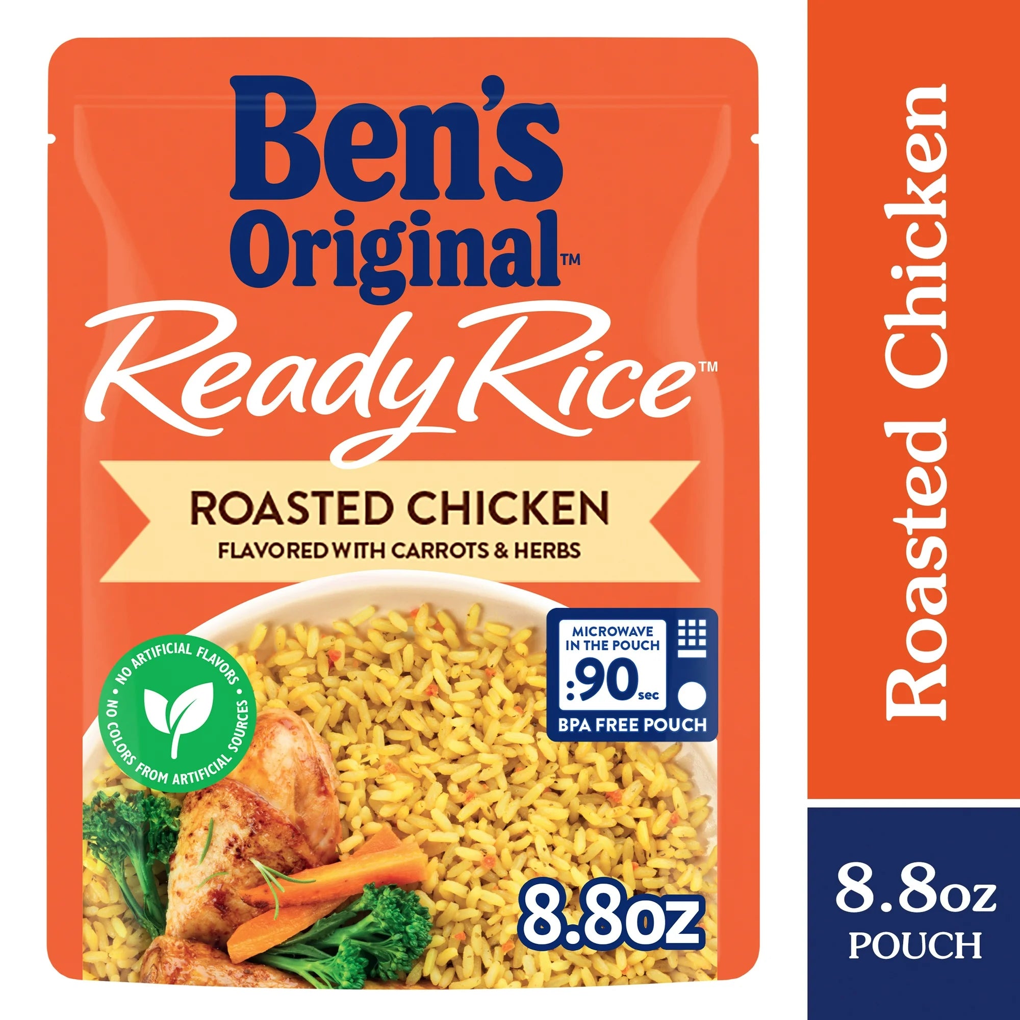 Ben's Original Ready Rice Roasted Chicken Flavored Rice, Easy Dinner S ...