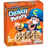 Cap'n Crunch's Treat with Rice Crisps Cereal Bars Peanut Butter Flavor, 0.8 oz, 8 Count