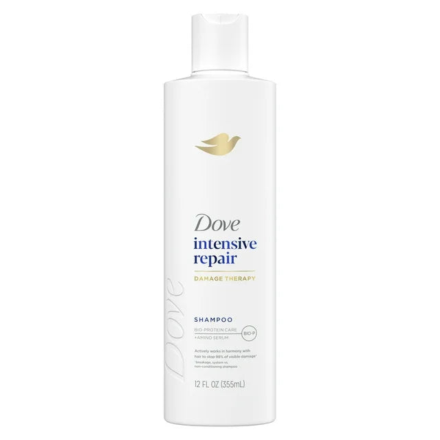 Dove Shampoo Intensive Repair with Bio-Protein Care Technology & Amino Serum, 12 oz;