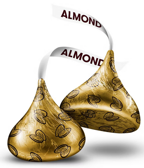 Hershey's Kisses Almond Chocolate Candy - 10oz