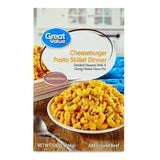 Great Value Cheeseburger Pasta Skillet Dinner, 5.8 oz (Shelf Stable)