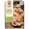 Hormel Square Table Sliced Roasted Turkey Breast and Gravy, Refrigerated Entrée, 15 oz Tray