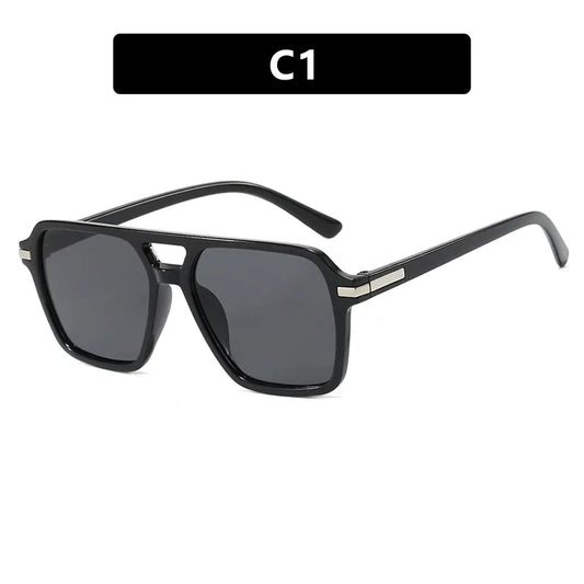 Retro Classic Style Commute Glasses Ac Square Full Frame Glasses