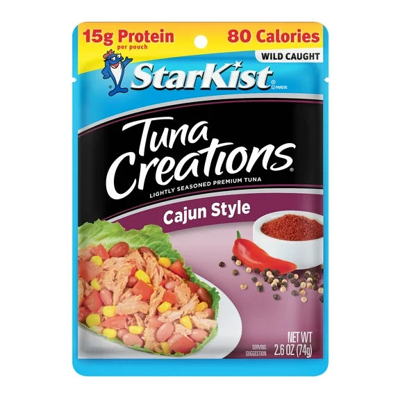 Starkist Tuna Creations Cajun Style, 2.6 oz Pouch