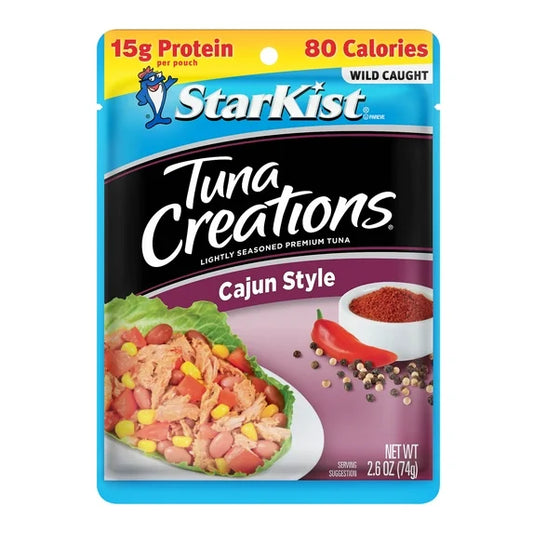 Starkist Tuna Creations Cajun Style, 2.6 oz Pouch