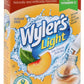 Wyler's Light Singles-to-Go Peach Iced Tea Zero Sugar Drink Packets,0.47oz 8-ct.
