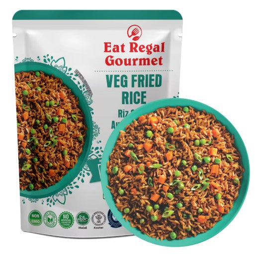 Fried Rice Package Eat Regal Ready To Eat Veg Fried Rice, 8.8-oz. Pouch – Shop Care Packages