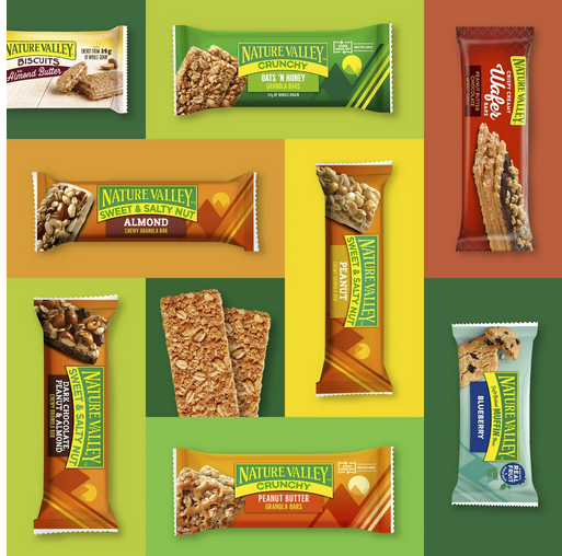 Nature Valley Chewy Protein Granola Bars, Salted Caramel Nut, 5 Bars, 7.1 OZ