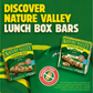 Nature Valley Lunch Box Chewy Granola Bars, S'mores, Peanut Free, 5 Bars, 4.6 oz