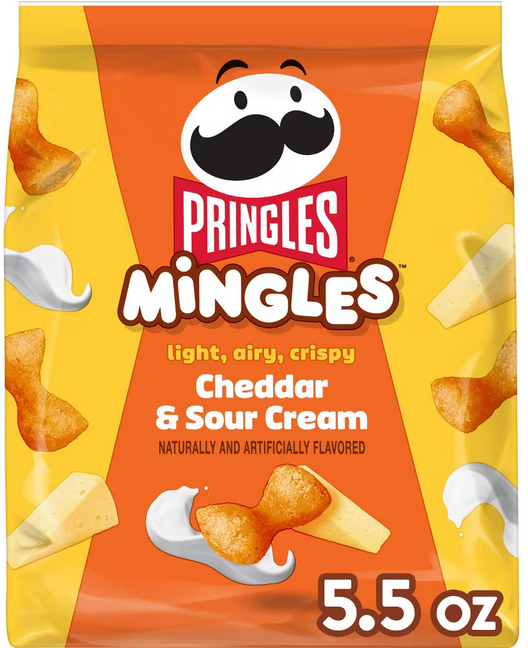 Pringles Mingles Cheddar & Sour Cream - 5.5oz