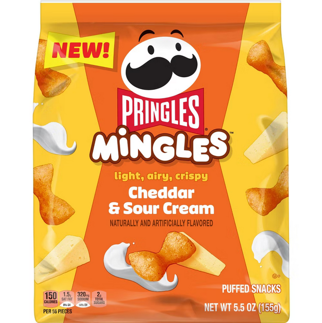 Pringles Mingles Cheddar & Sour Cream - 5.5oz