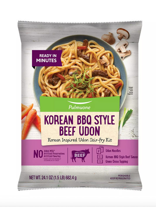 Pulmuone Stir-Fry Kit - Korean BBQ Style Beef Udon, 1.5 lbs.