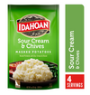 Idahoan Sour Cream & Chives Mashed Potatoes, 4 oz