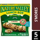 Nature Valley Lunch Box Chewy Granola Bars, S'mores, Peanut Free, 5 Bars, 4.6 oz