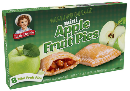 Little Debbie Mini Apple Fruit Pies, 18.04 oz (8 count)