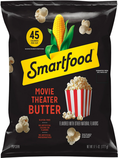 Smartfood Popcorn Movie Theater Butter Flavored 6.25 oz