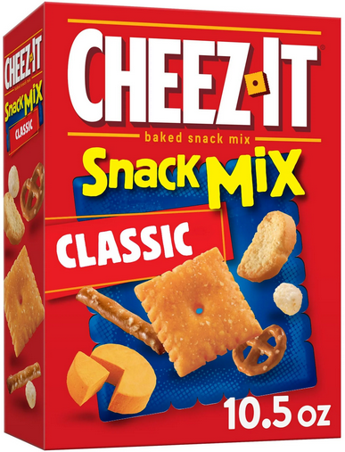 Cheez-It Classic Snack Mix, Lunch Snacks, 10.5 oz
