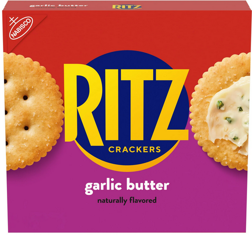 RITZ Garlic Butter Crackers, 13.7 oz