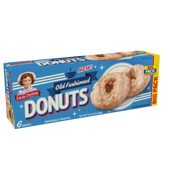 Little Debbie Big Pack Old Fashioned Donuts