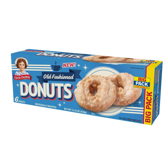 Little Debbie Big Pack Old Fashioned Donuts
