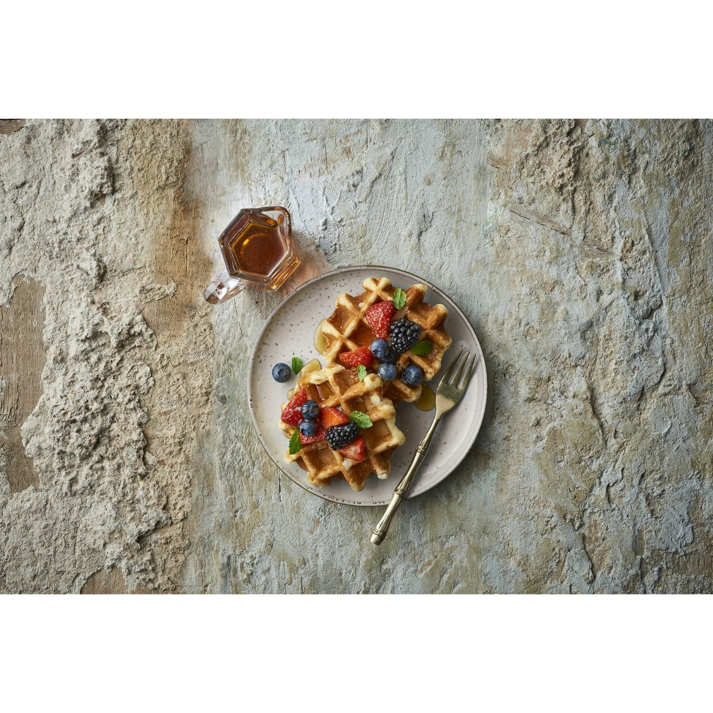 St. Pierre Brioche Waffles with Butter, 6 Ct, 10.6 oz