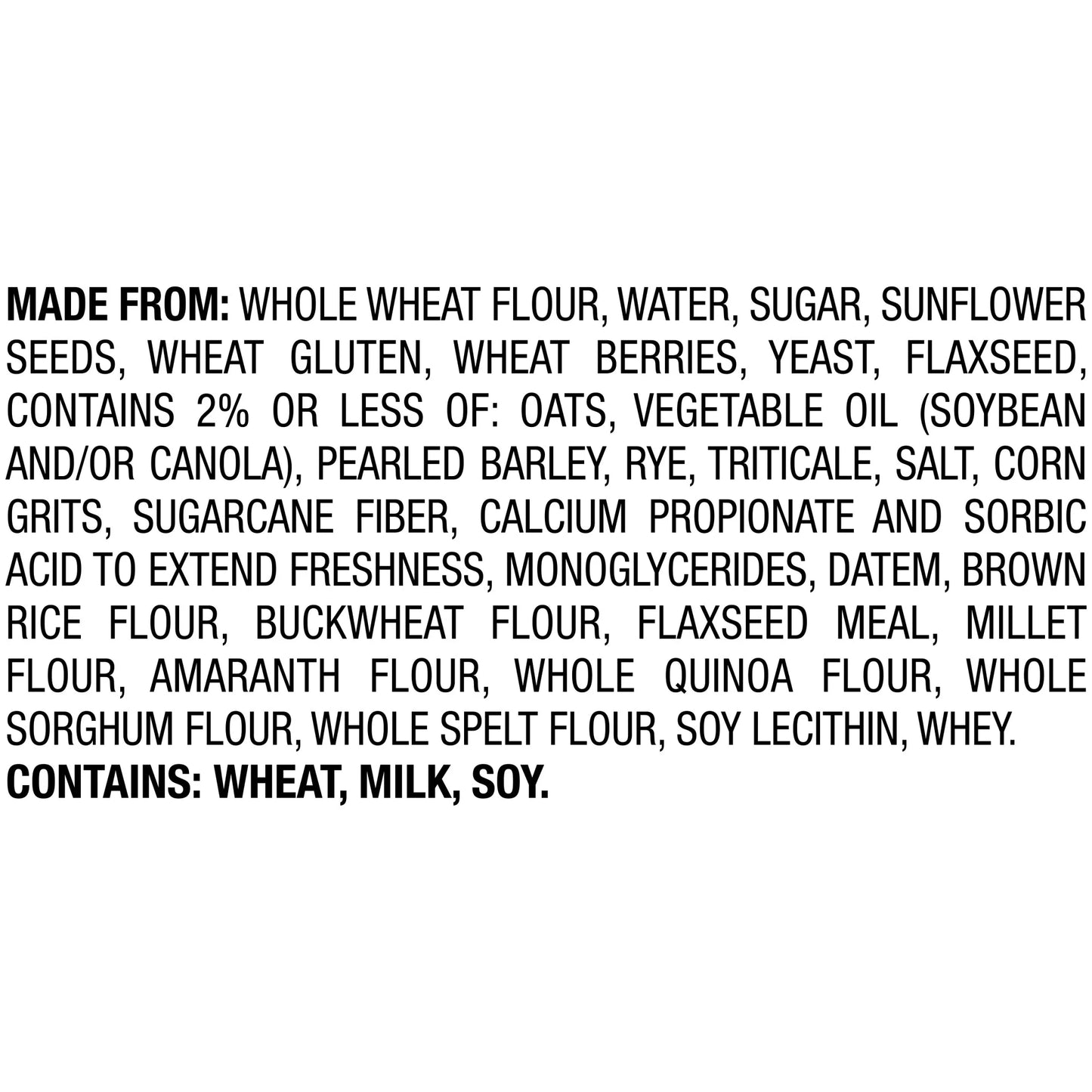 Pepperidge Farm Whole Grain Thin Sliced 15 Grain Bread, 22 oz Loaf