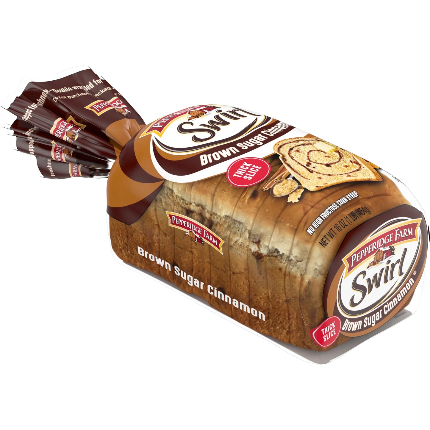 Pepperidge Farm Brown Sugar Cinnamon Swirl Breakfast Bread, 16 oz Loaf