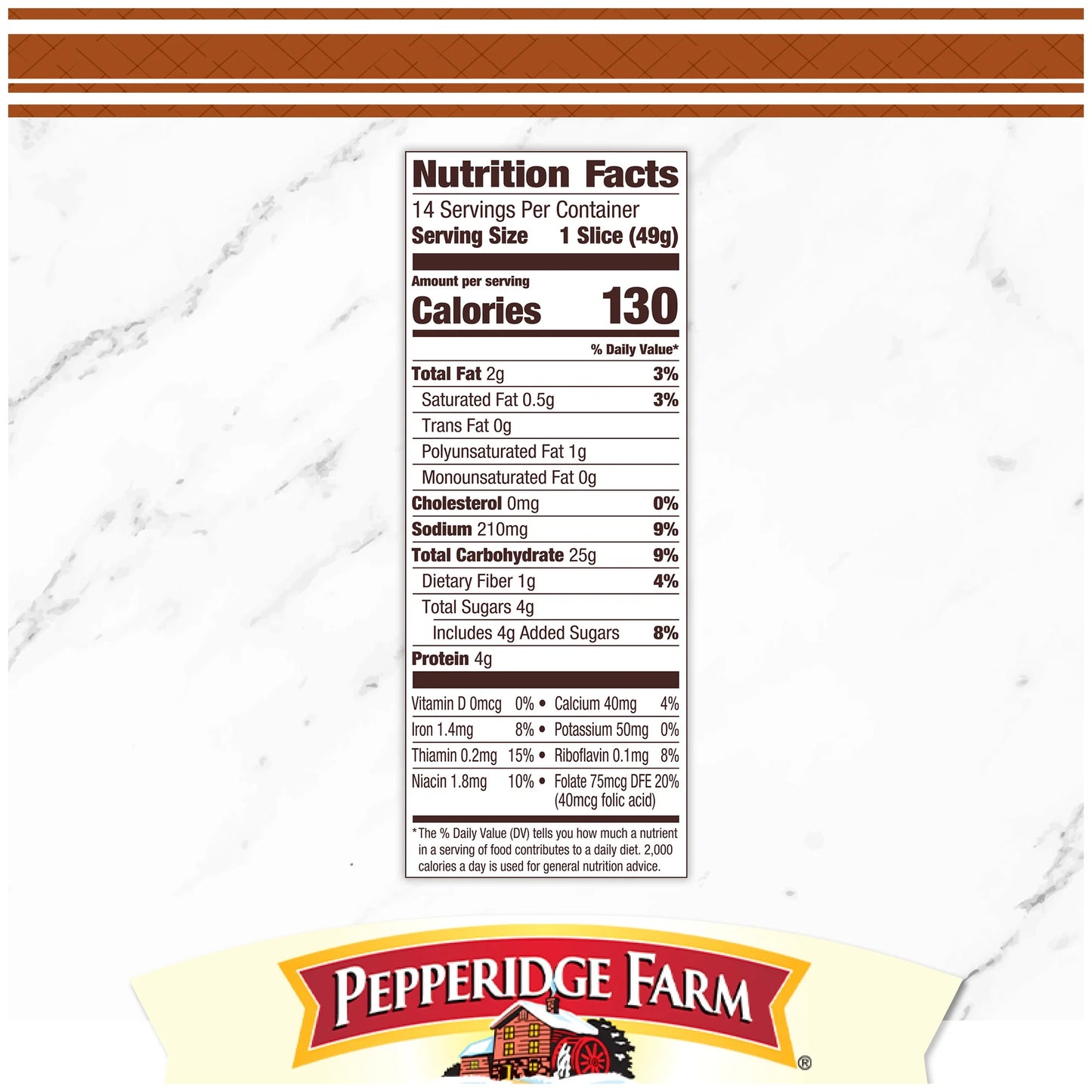 Pepperidge Farm Farmhouse Homestyle Oat Bread, 24 oz Loaf