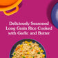 Ben's Original Butter and Garlic Flavored Ready Rice, Easy Dinner Side, 8.8 Ounce Pouch