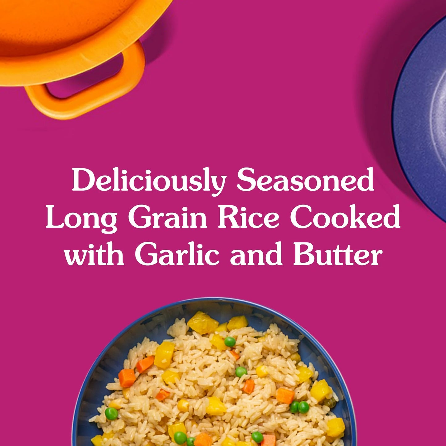 Ben's Original Butter and Garlic Flavored Ready Rice, Easy Dinner Side, 8.8 Ounce Pouch