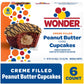 Wonder Peanut Butter Cupcakes 6 Count