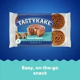 Tastykake Pecan Swirls, Cinnamon and Pecan Filled Value Snacks, 6 oz, 6 Count
