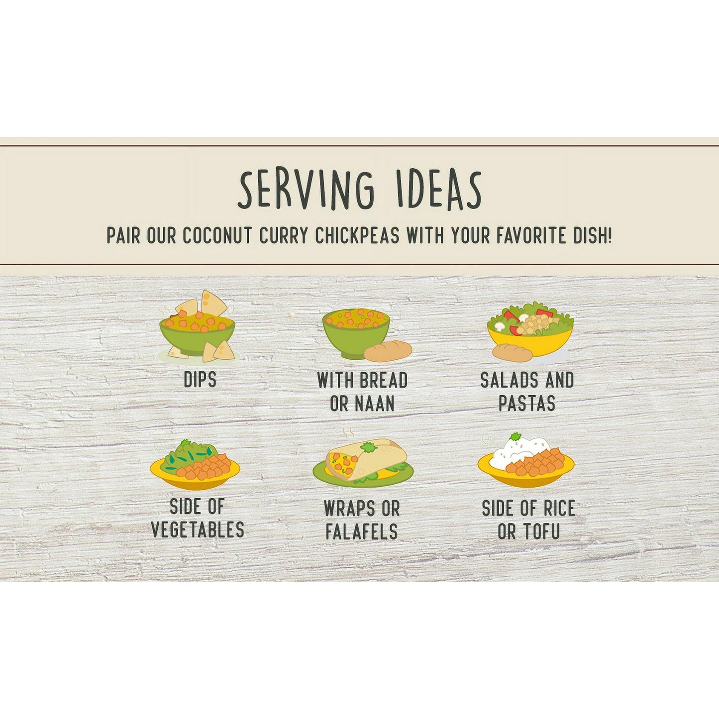 BeanVIVO Organics Plant Based Coconut Curry Chickpeas, Microwaveable, Gluten-Free, 10 oz Pouch