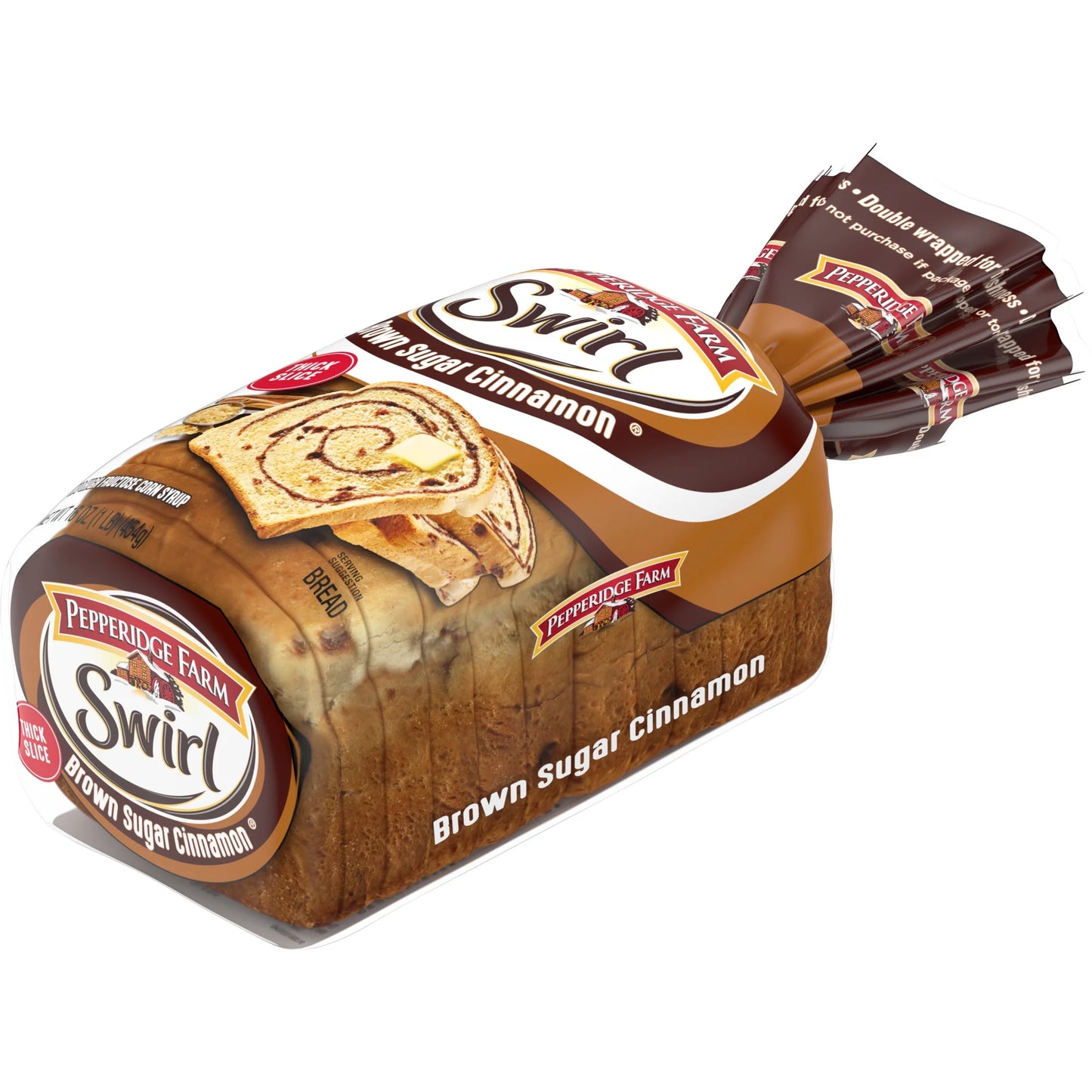 Pepperidge Farm Brown Sugar Cinnamon Swirl Breakfast Bread, 16 oz Loaf