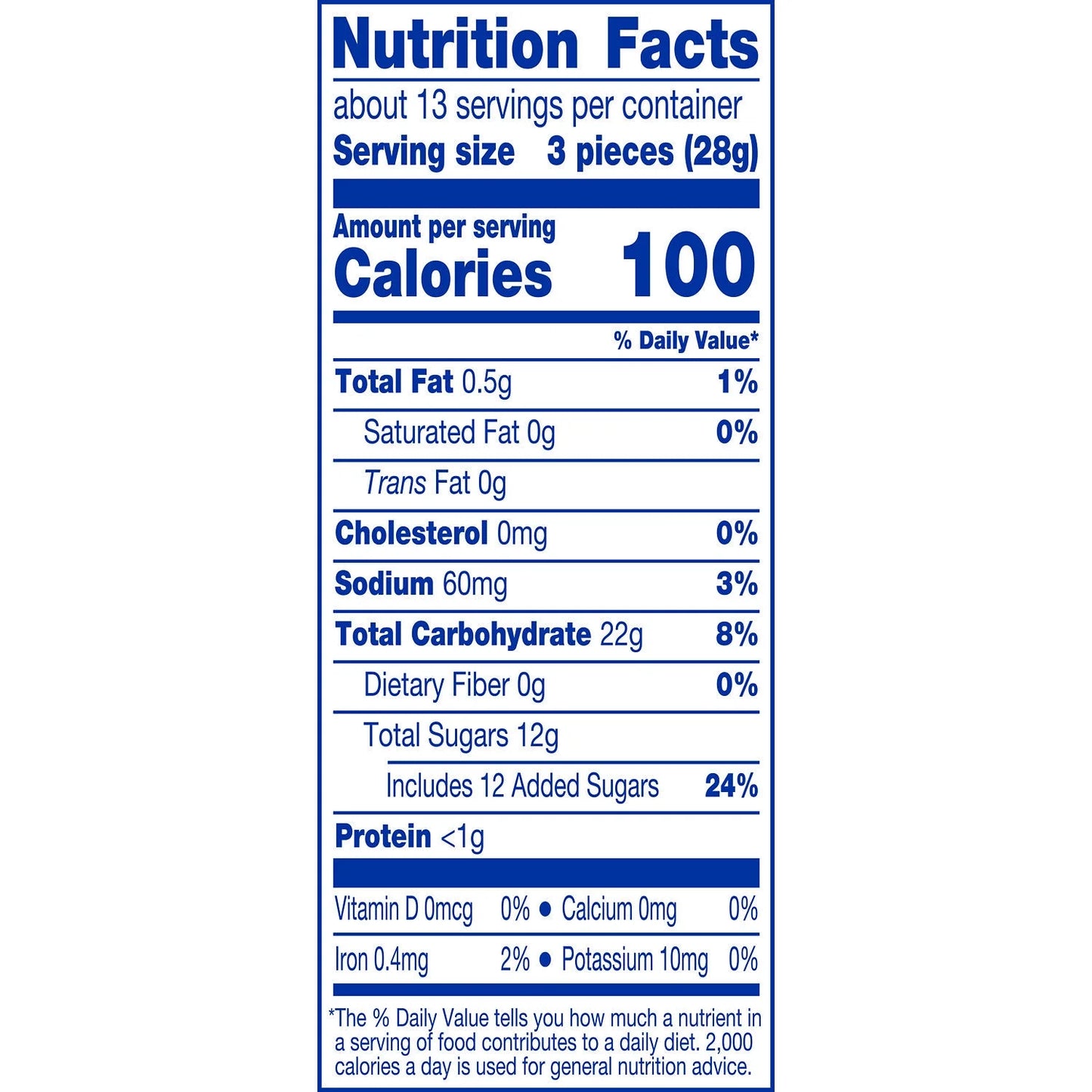 Twizzlers Twists Rainbow Flavored Licorice Style Low Fat Candy, Bag 12.4 oz