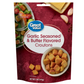 Great Value Garlic & Butter Seasoned Croutons, 5 oz Resealable Bag, Baked from Wheat Bread, Ready-to-eat