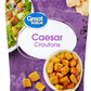 Great Value Caesar Croutons, 5 oz Resealable Bag, Oven Baked