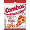 COMBOS Stuffed Snacks Pepperoni Pizza Baked Cracker Snacks, 6.3 oz