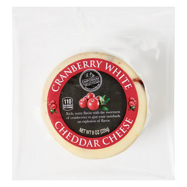 Emporium Selection Cranberry White Cheddar Cheese, 8 oz