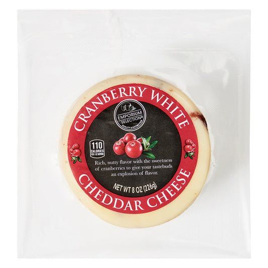 Emporium Selection Cranberry White Cheddar Cheese, 8 oz