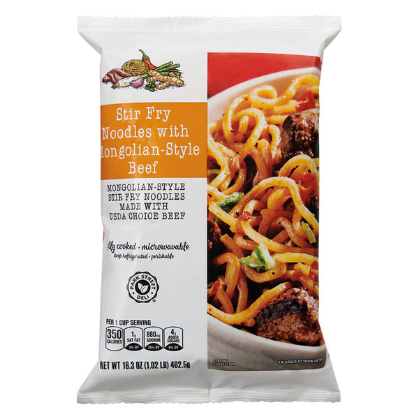 Park Street Deli Stir Fry Noodles with Mongolian-Style Beef Meal Kit, 16.3 oz.